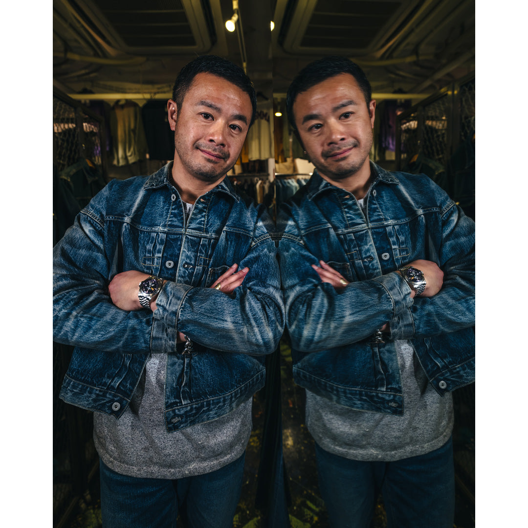 SAINT Mxxxxxx × BerBerJin DENIM JACKET DAMAGE SM-HR8-0000-C39 (SM