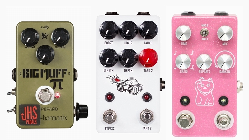 EHX Green Russian Big Muff “Moscow Mod” JHS Pedals／EHX Green