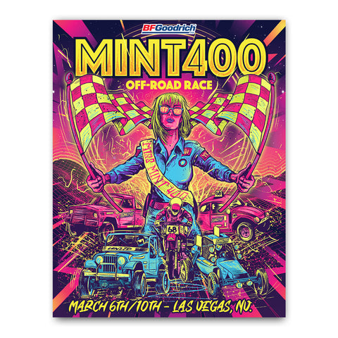 2024 Mint 400 Event Poster – Dirt Co.