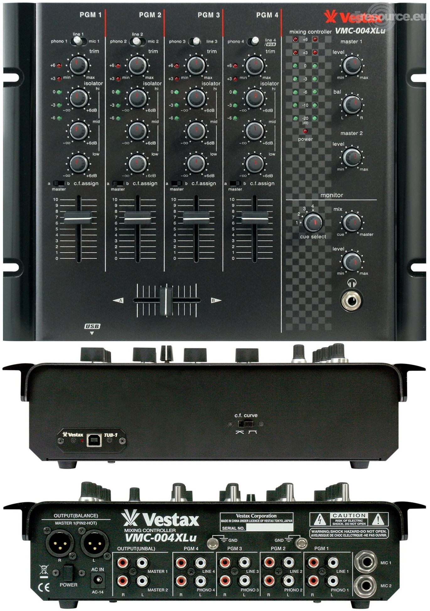 VESTAX ベスタクス VMC-004XLu TUB-1 メンテナンス VESTAX ベスタクス