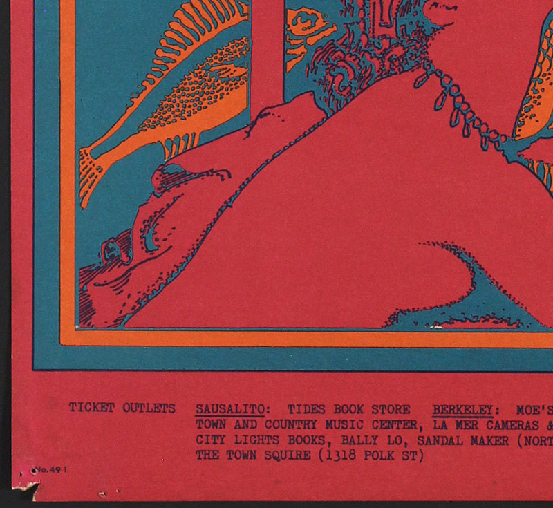 FD #49-1 1967 Moby Grape Family Dog Poster Moscoso Neptunes Notion