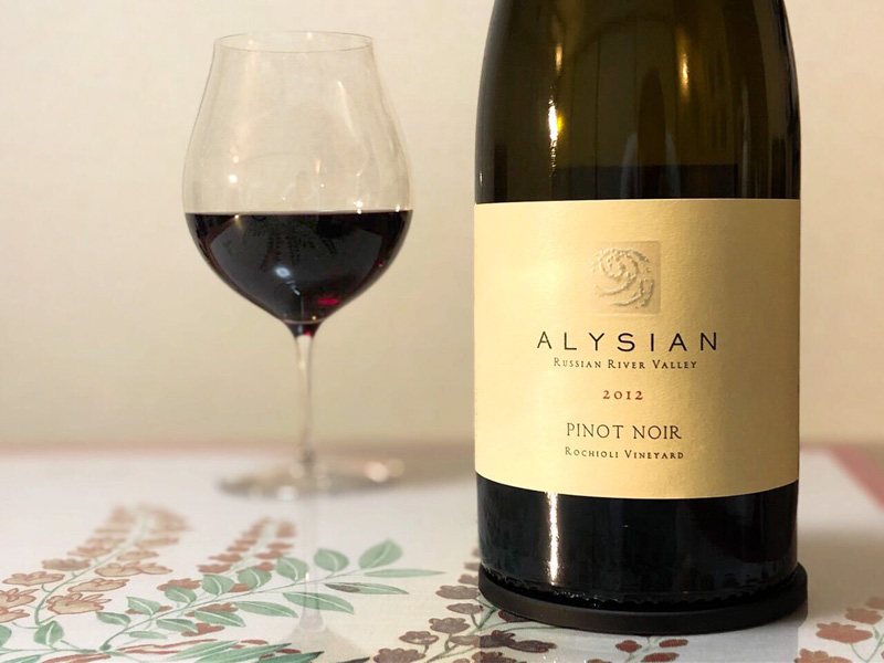 ピノ・ノワール ロキオリ・ヴィンヤード 2012 アリシアン・ワインズ 赤