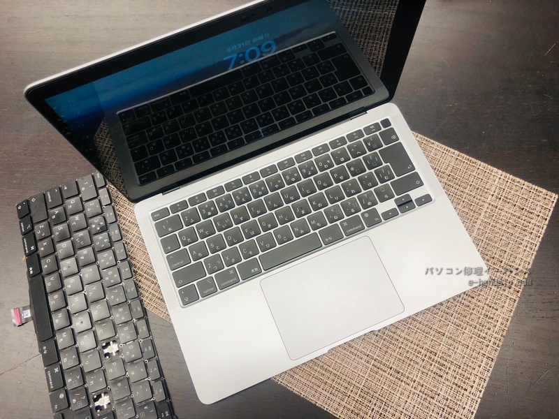キーボード要修理】Macbook Air 2020 シルバー