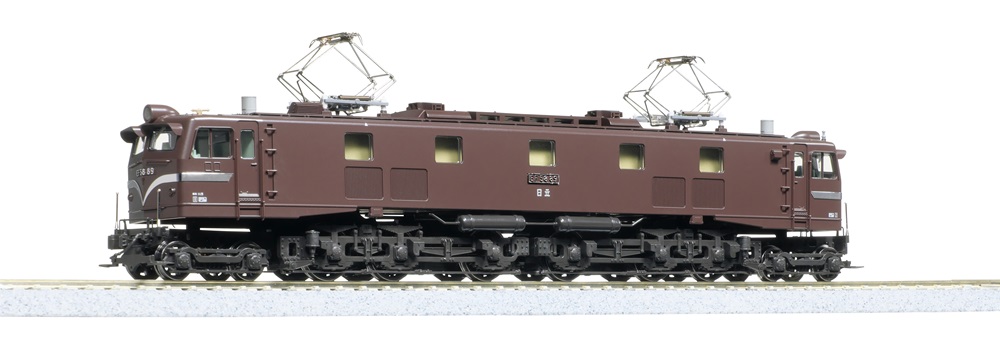 KATO鉄道模型オンラインショッピング (HO)EF58（ツララ切り付・茶