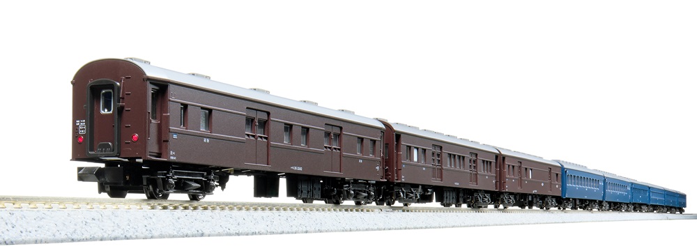 KATO/「からまつ」純正室内灯つき* 9両セット 10-1880 N) 10-1880 夜行