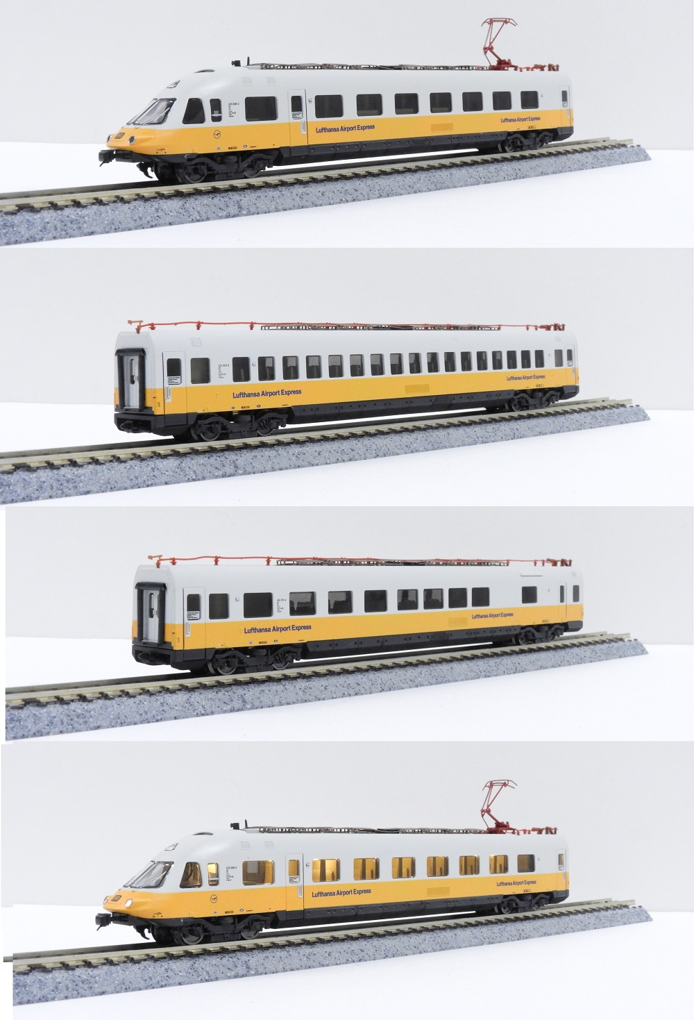 Lufthansa Airport Express HOゲージ 4両セット