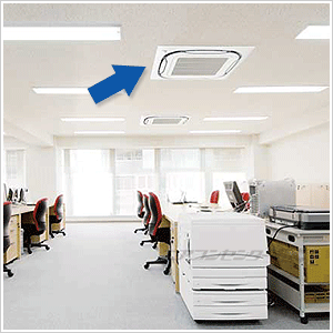 日立 10馬力280型天カセ4方向ツインタイプ 日立 10馬力280型天カセ4