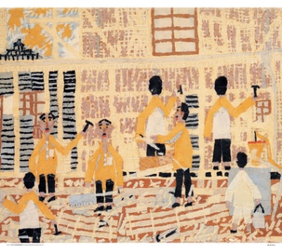 SB-073 山下清作品集 2026年カレンダー 裸の大将でおなじみ放浪の画家