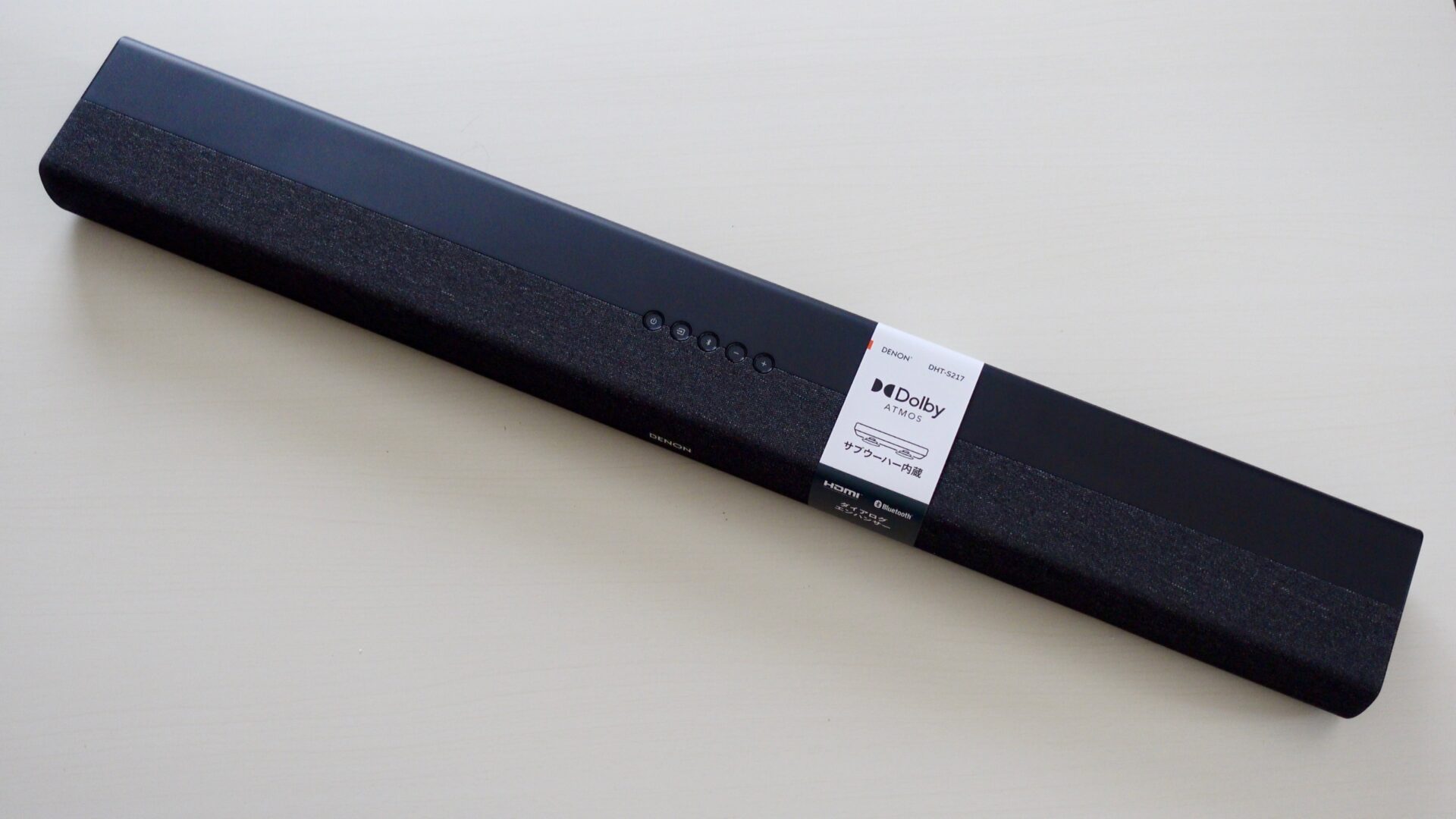 DENON デノン サウンドバー DHTS217K 4K対応 美品 2022年製 DENON