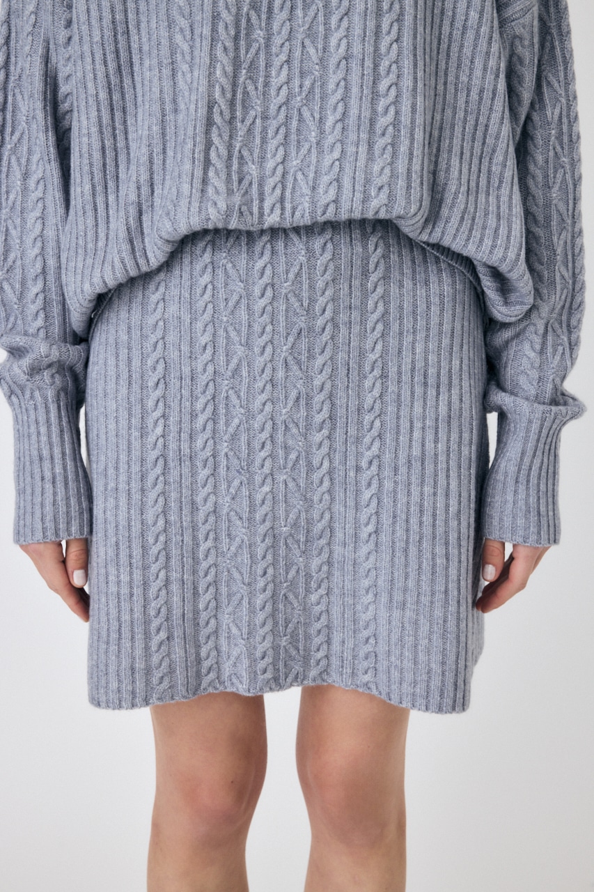 MOUSSY | RIB CABLE ミニスカート (スカート(ロング) ) |SHEL'TTER