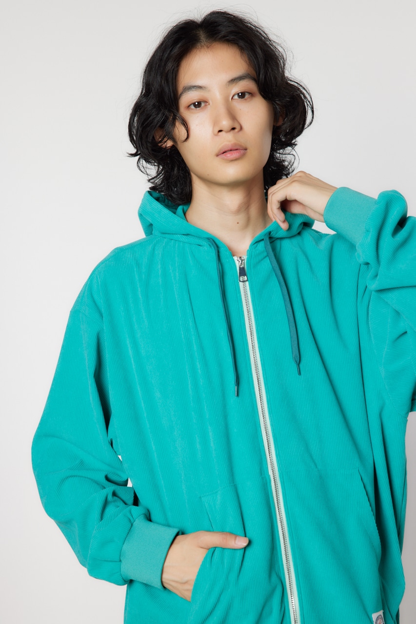 THE BACK HORN シェルパーカー 飛柄プリント＆刺しゅう全開パーカー