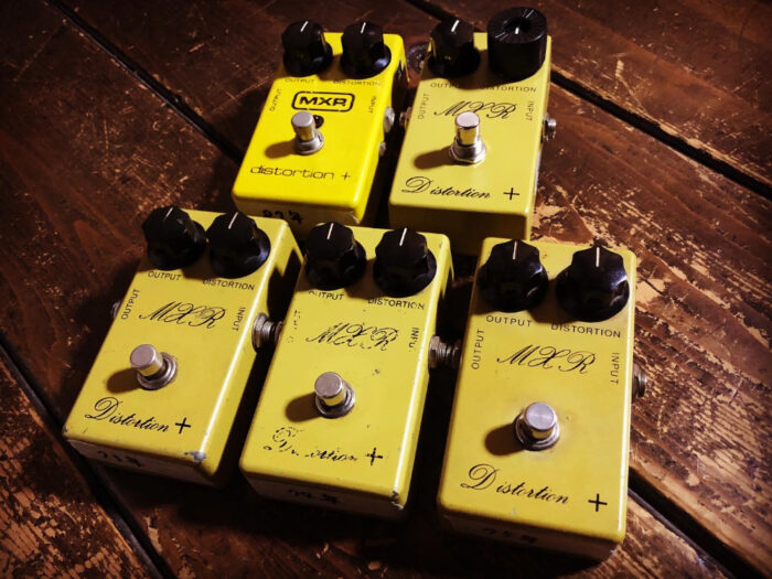 MXR distortion+ m104 87年初期ジムダン製 箱説明書付き MXR