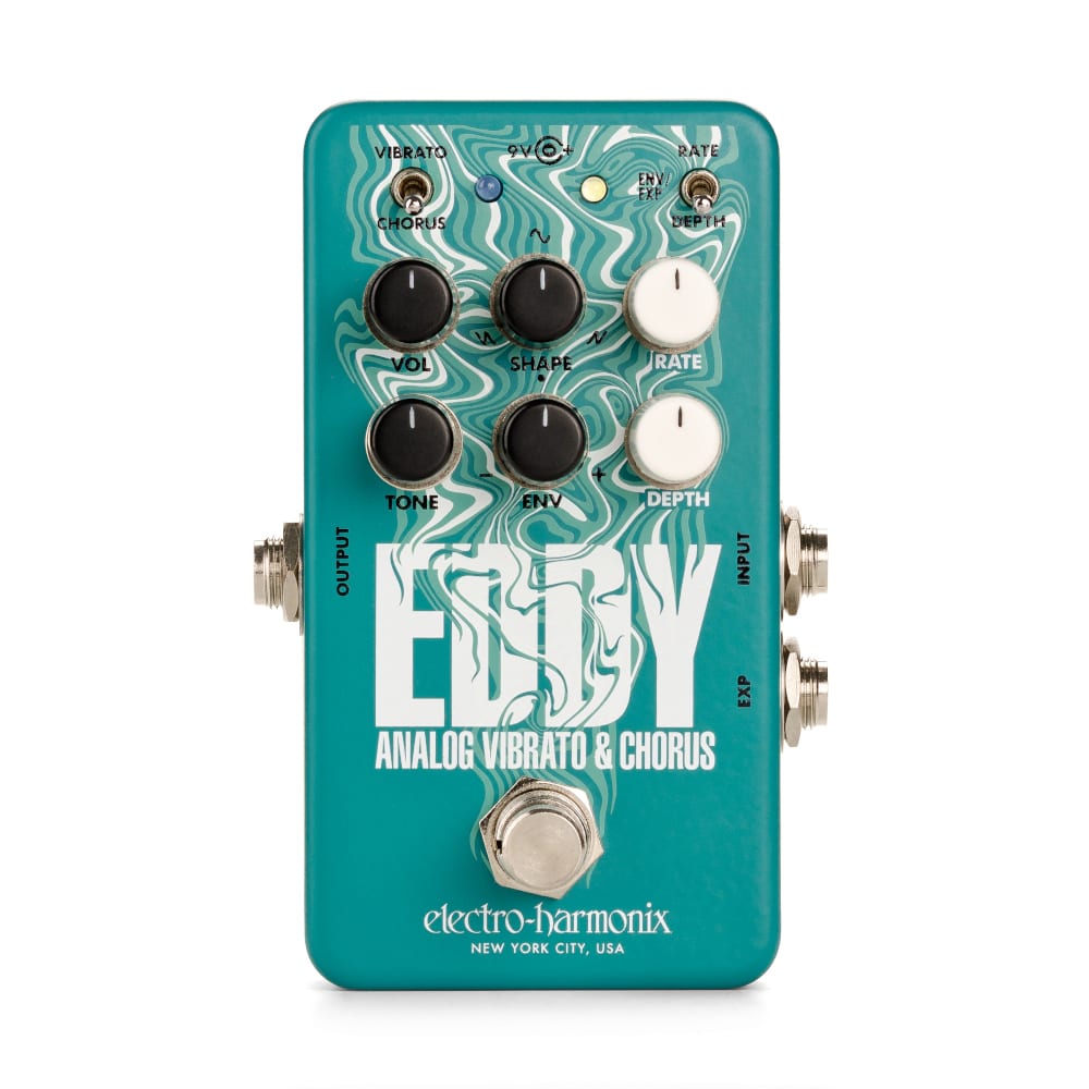 Electro-Harmonix Eddyアナログビブラート&コーラス+付属品 Electro