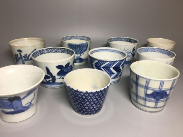 最終価格です！古伊万里 蕎麦猪口 ソバ猪口 酒器 茶器 最終価格です