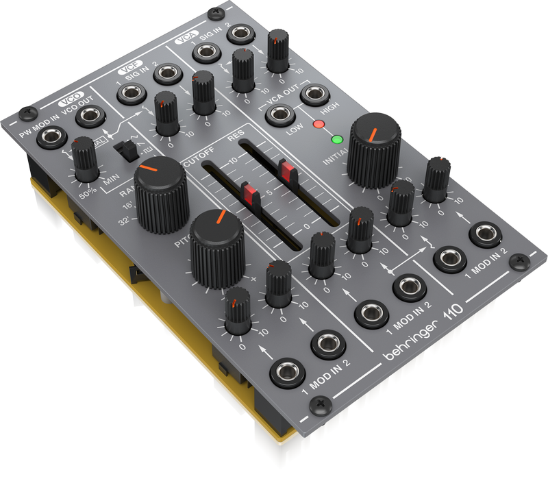 110 VCO/VCF/VCA - 製品一覧 - ベリンガー公式ホームページ