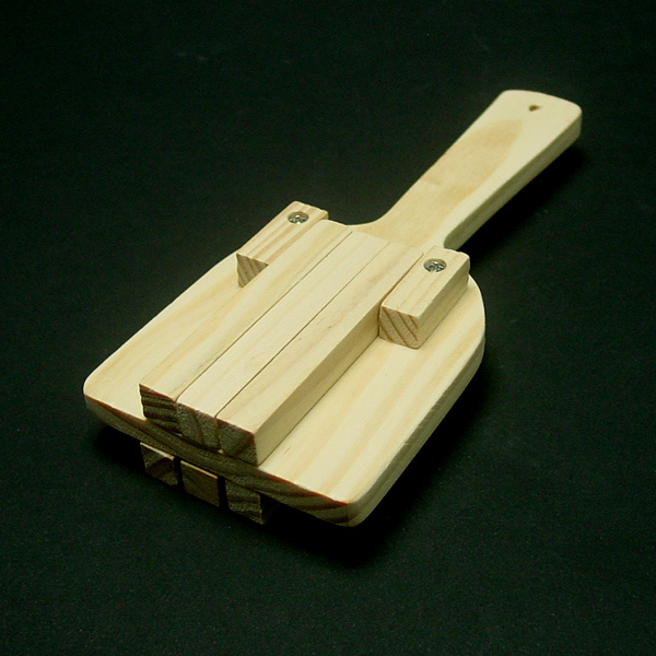 木製 鳴子 赤 黒 黄色 2個セット×28 鳴子 木製 赤 0 引板 高知