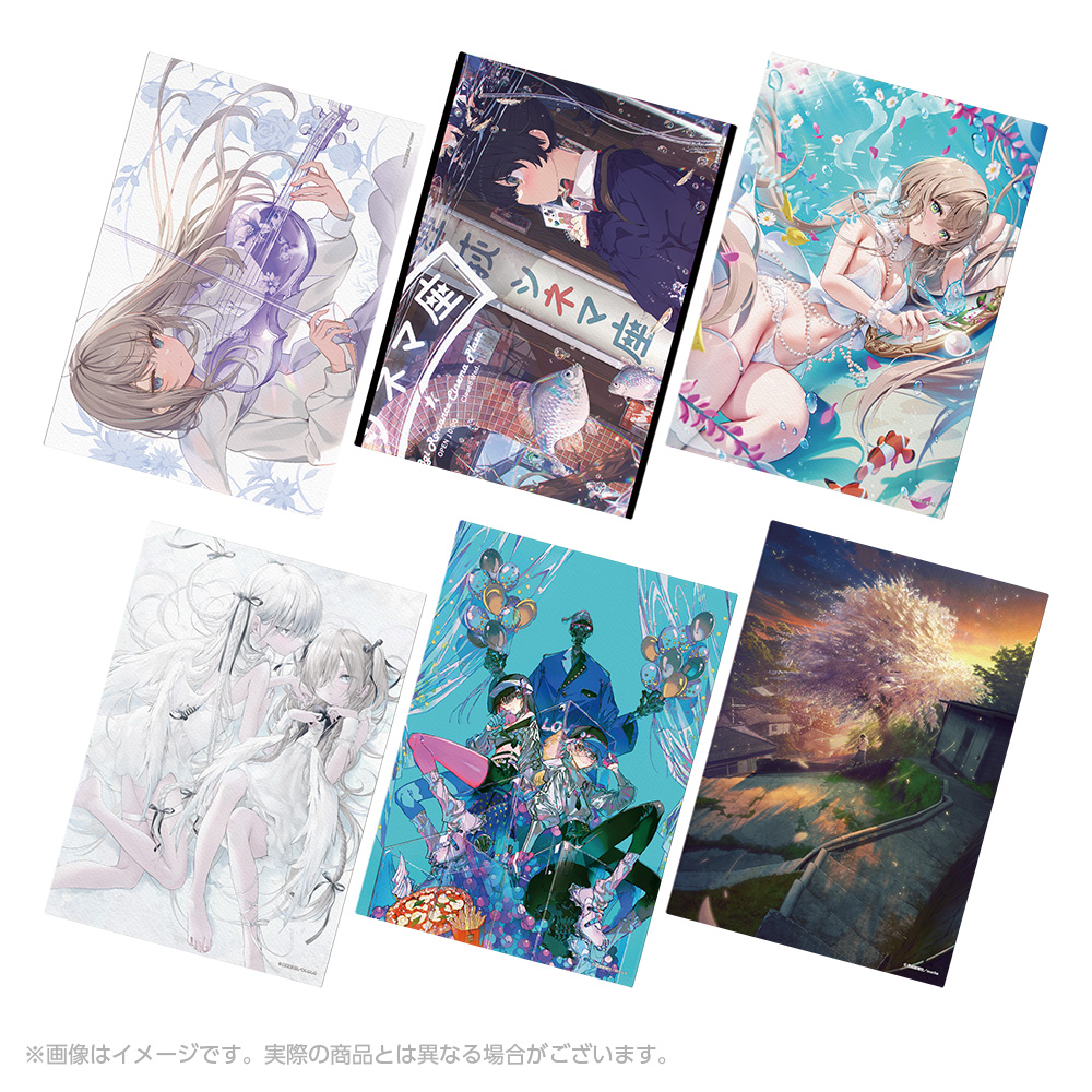 絵師100人展14 ミュシャ 光彩 複製原画【ノングレアガラス】