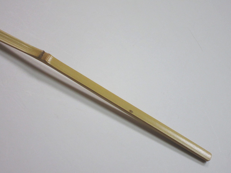 茶道具商（有）越中屋 竹茶杓 「清流」 藤井誡堂筒箱書付 高仙作 共箱