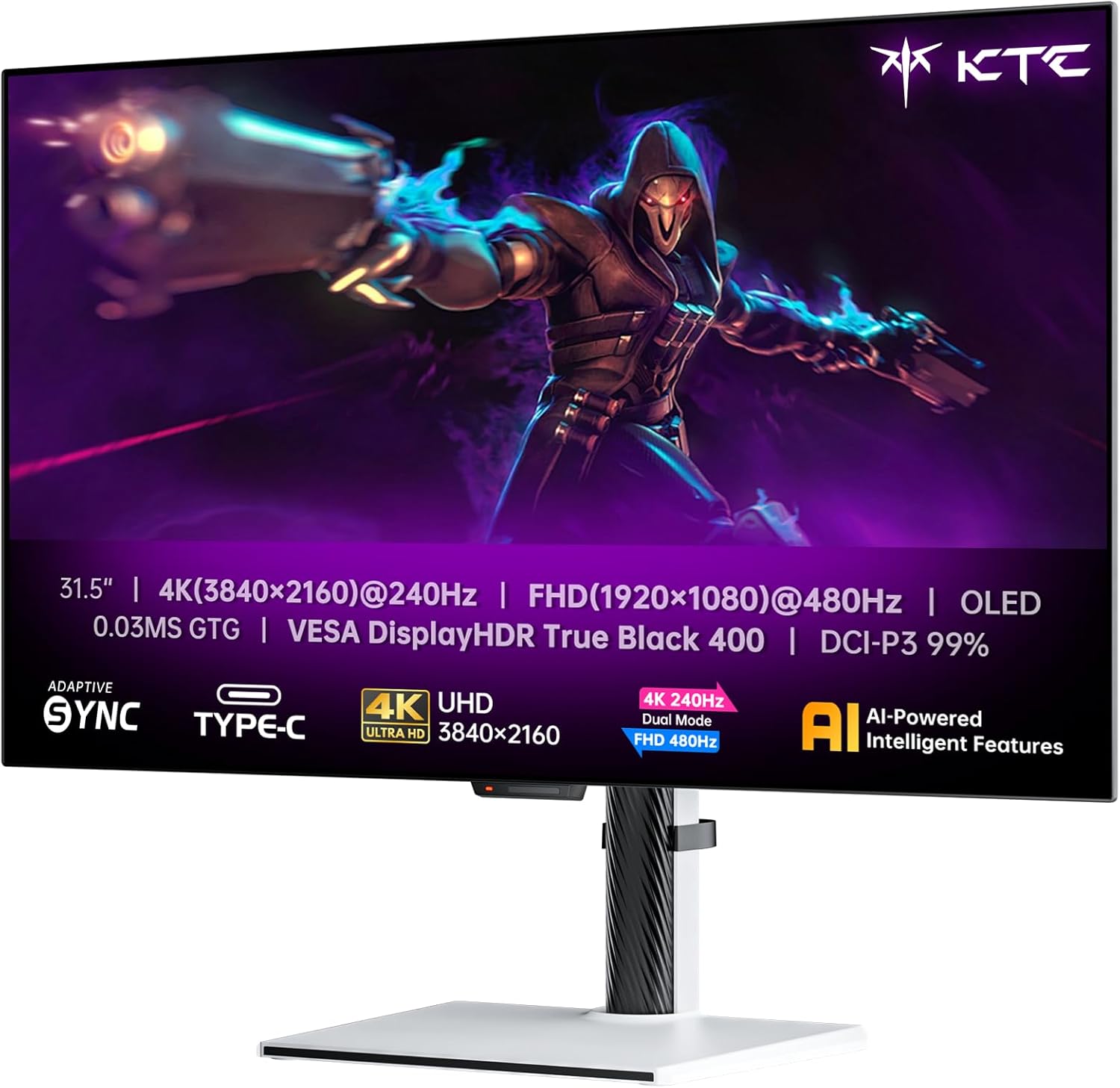 KTC 32 Inch 4K OLED Monitor - eTeknix