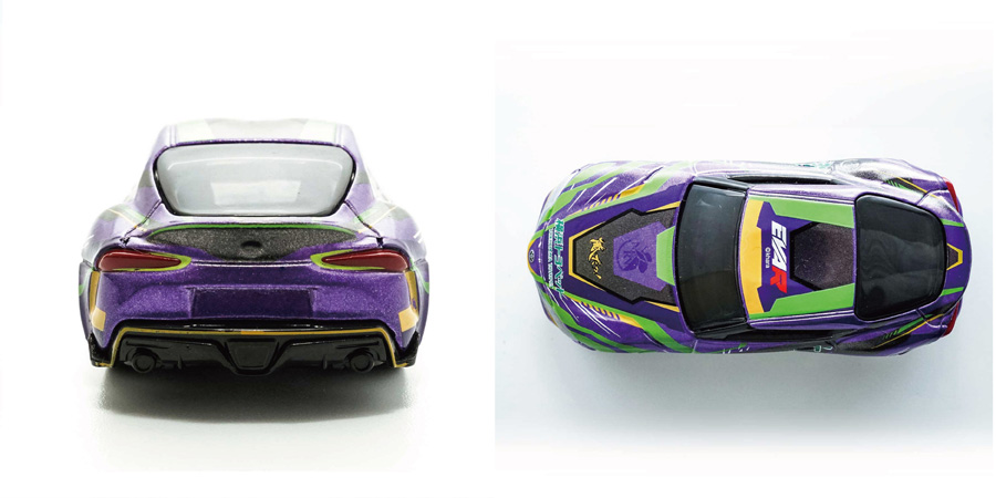 トミカからエヴァンゲリオンレーシング「エヴァRT初号機 GRスープラ