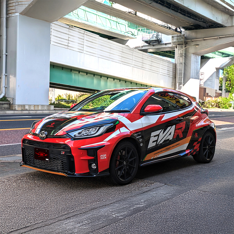 エヴァレーシング【トミカ】ミニカーエヴァンゲリオンRT2号機トヨタ