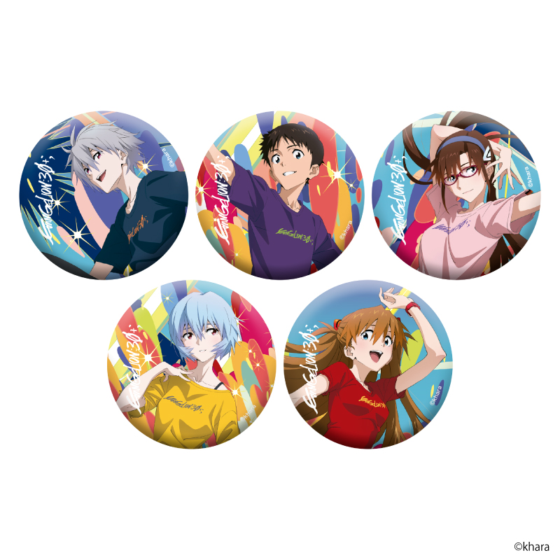 EVANGELION:30+；】缶バッジセット・A [お届け予定：2026年3月中旬