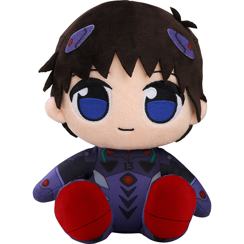 くりぱん ぬいぐるみ 碇シンジ（黒プラグスーツ）（グッドスマイル