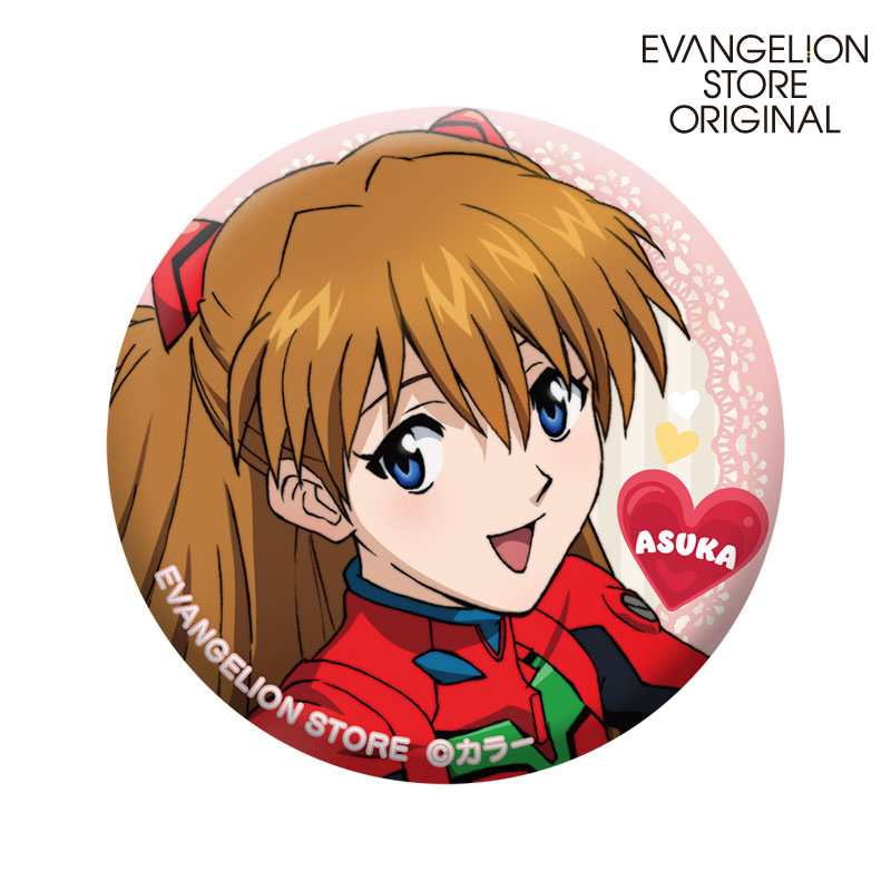 エヴァ 缶バッジ アスカ ルミネ エヴァンゲリオン】アスカ ルミネ