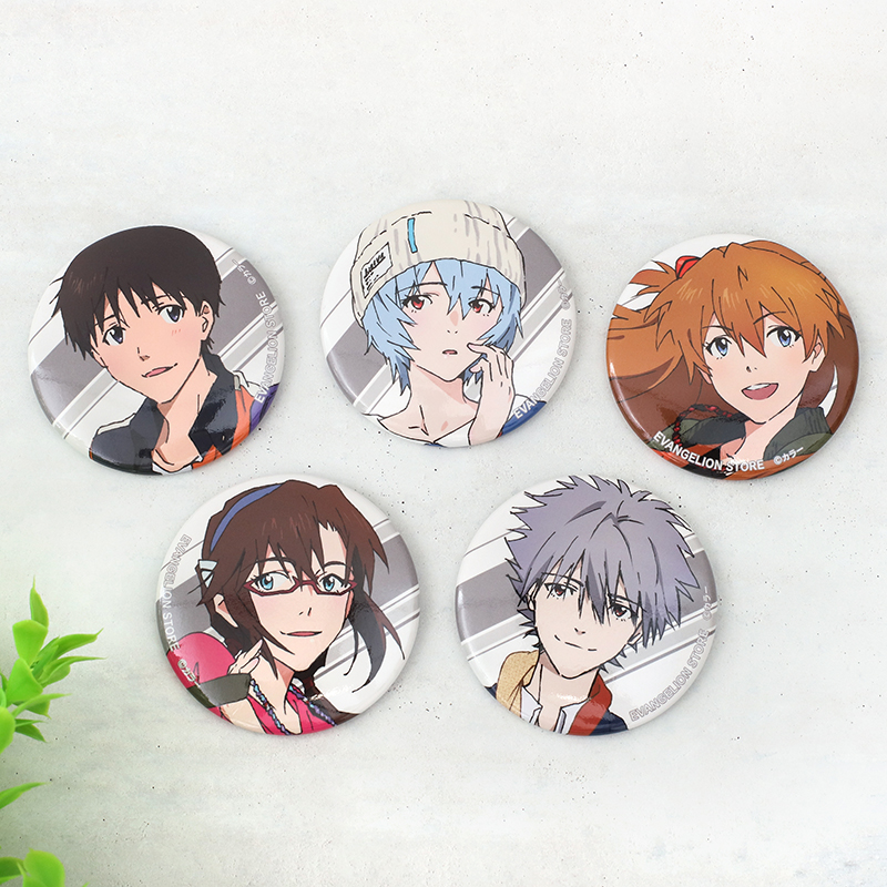 エヴァンゲリオン マルイ pop up shop 缶バッジ レイ エヴァ レイ 使徒