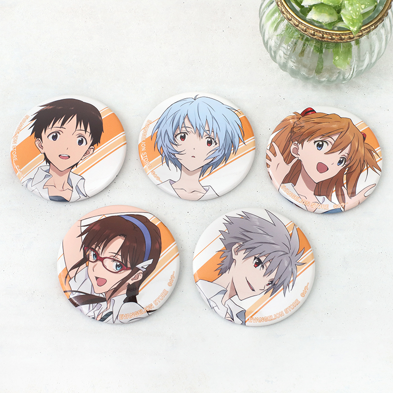 入手困難】 エヴァンゲリオン 缶バッジ20種 BOX コレクション 未開封