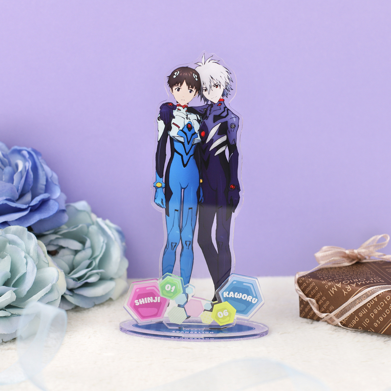 EVA STOREオリジナル アクリルスタンド/シンジ＆カヲル(プラグスーツ