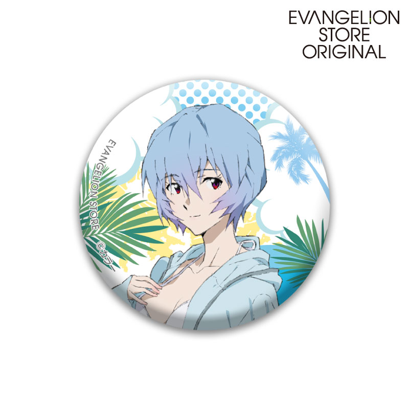 エヴァンゲリオン ミルクスタンド 缶バッジ 綾波レイ エヴァンゲリオン