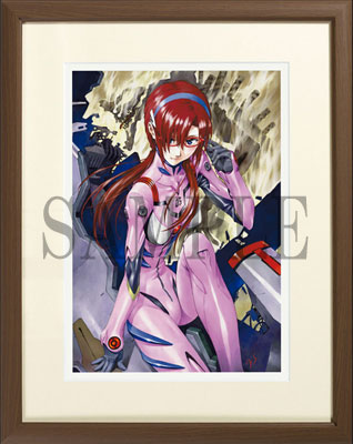 受注生産品】エヴァンゲリオン貞本義行 複製原画 レイ 新世紀