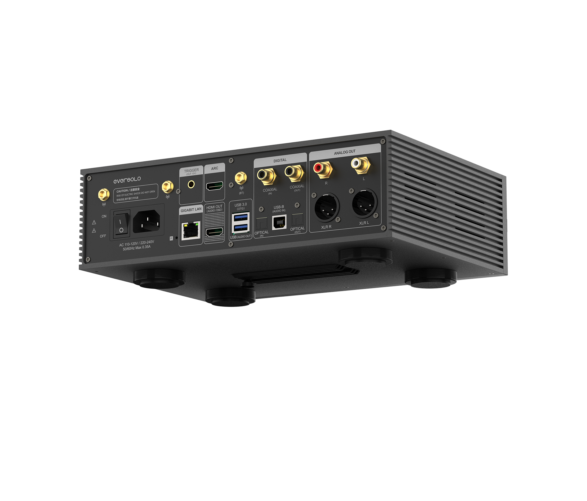 艾索洛eversolo DMP-A6 Gen2 高保真HIFI播放器 大师版（第二代）