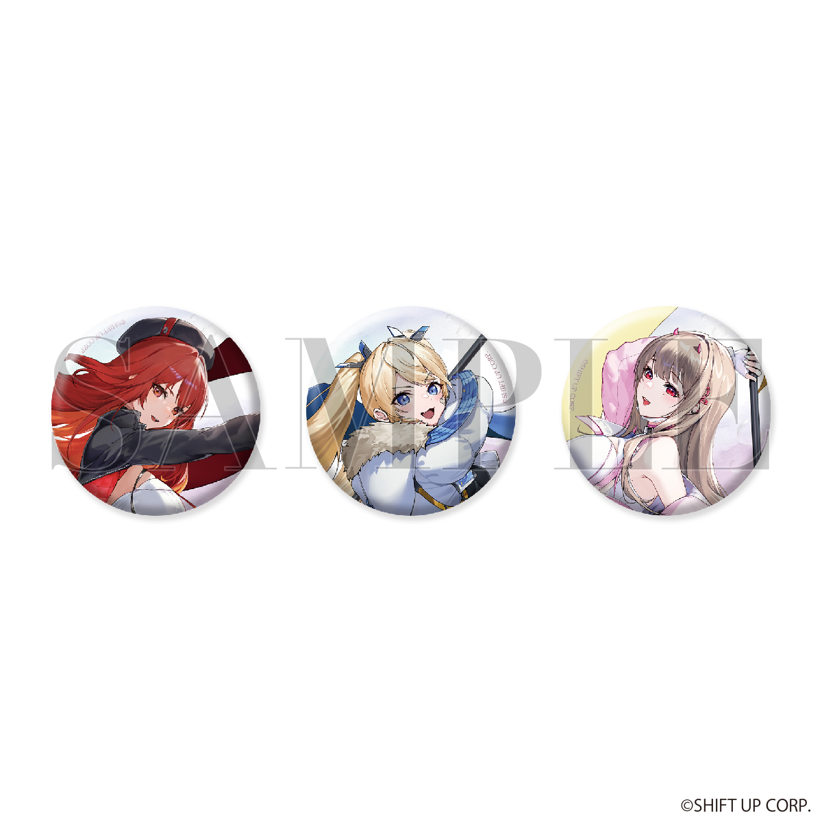 勝利の女神 NIKKE展 2nd ニケキャラバッジコレクションC 全種類セッド