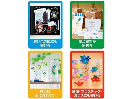 三菱鉛筆 ポスカ 細字丸芯 15色セット PC-3M 15C 通販【フォレストウェイ】