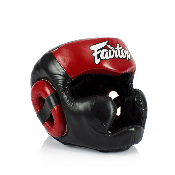 Fairtex HG13 Diagonal Vision Sparring Headguard – Full Head