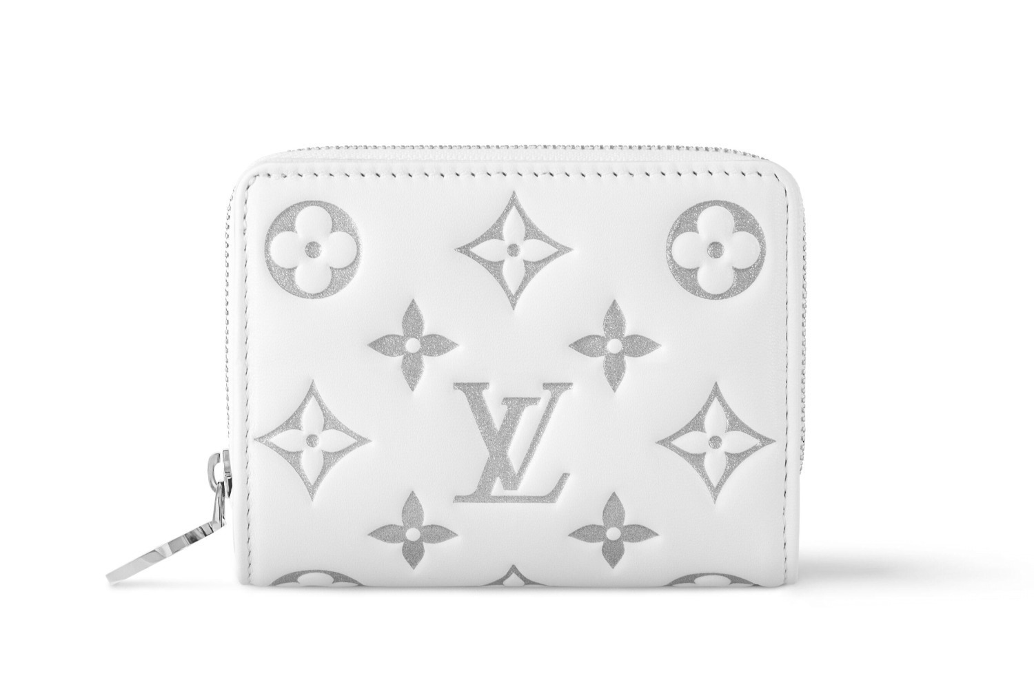 ルイ・ヴィトン“純白レザー”×モノグラム・パターンのウィメンズ財布