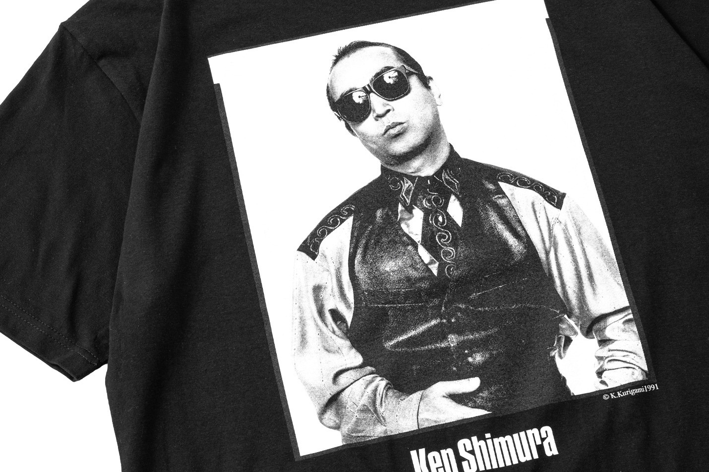 ジャーナルスタンダード×志村けん、ポートレート入りのTシャツやクルー