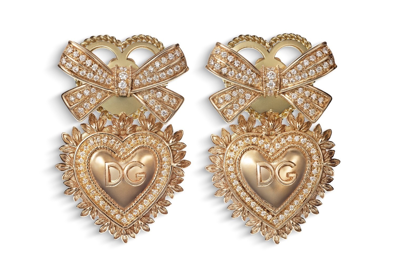 D&G JEWELS ドルガバ ピアス オールド ヴィンテージスタイル D&G