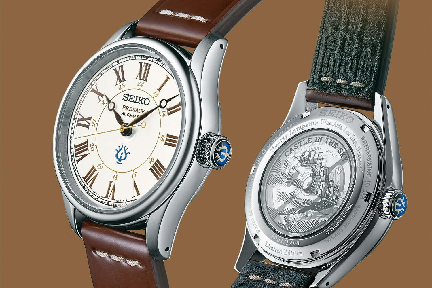 セイコー プレザージュ×ジブリ『天空の城ラピュタ』限定腕時計“呪文