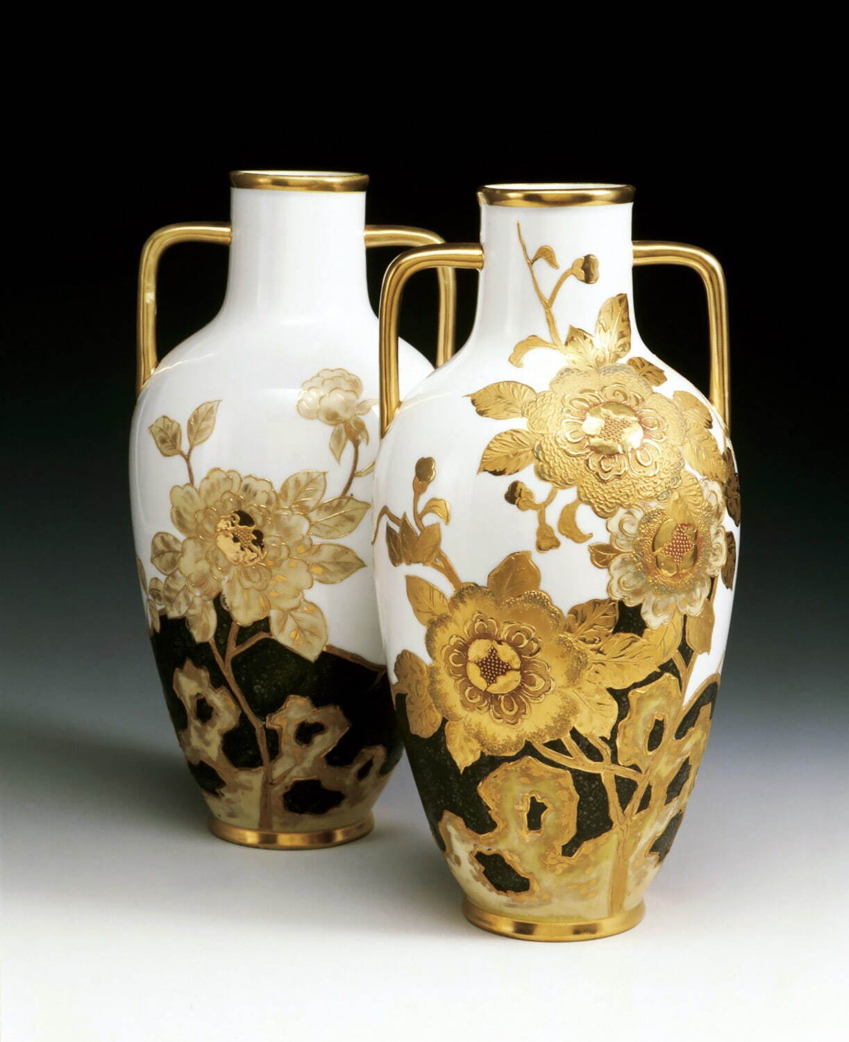 オールドノリタケの展覧会がそごう美術館で、アール・ヌーヴォーや