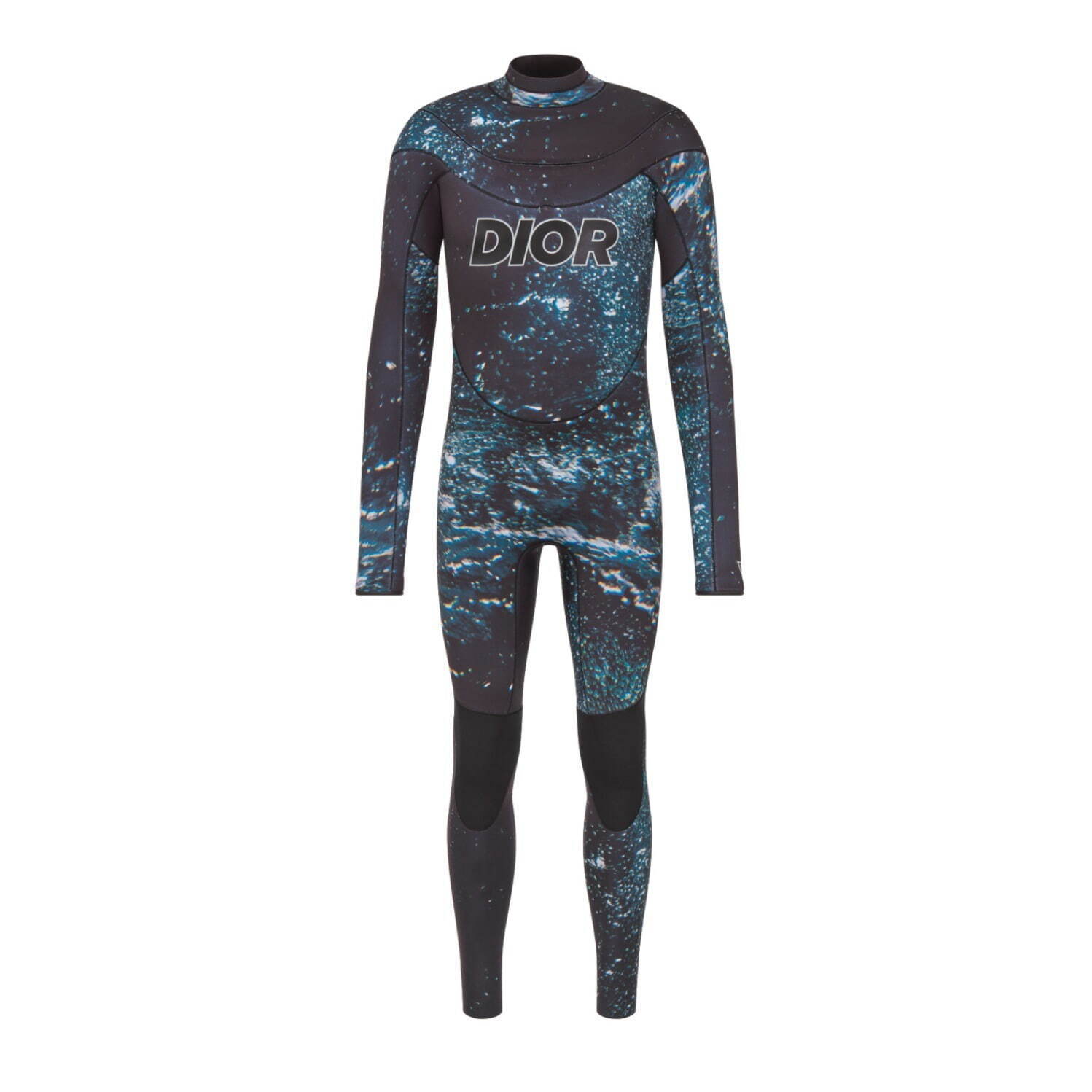 未使用品 ディオール オブリーク スイムショーツ M ブルー 総柄 ロゴ