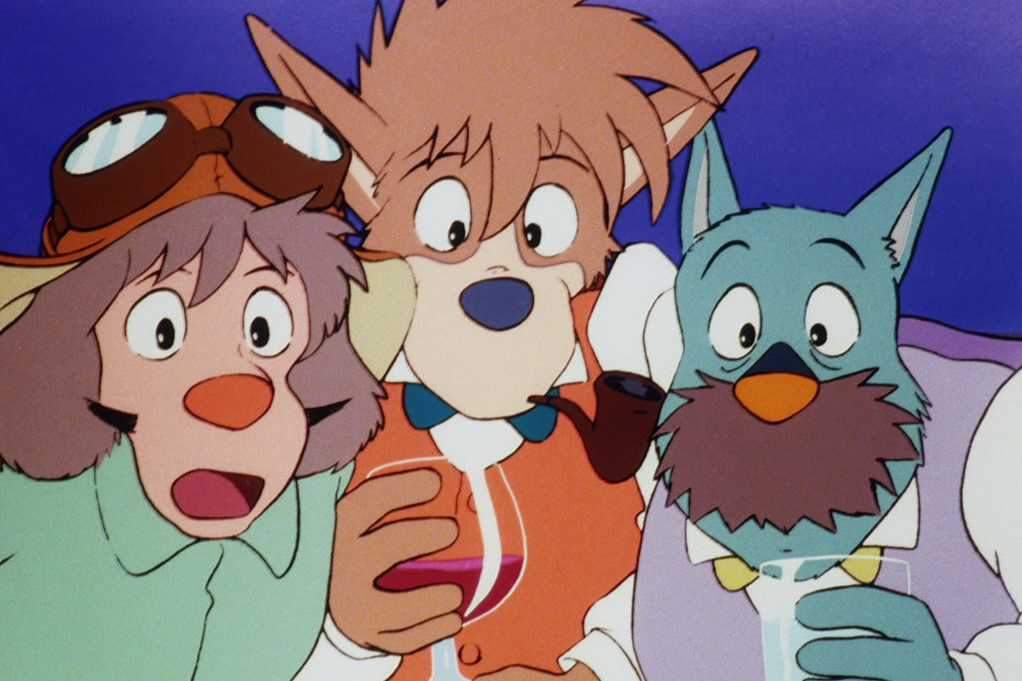 限定1点】名探偵ホームズ 名場面イラスト① 宮崎駿 スタジオジブリ 劇場版