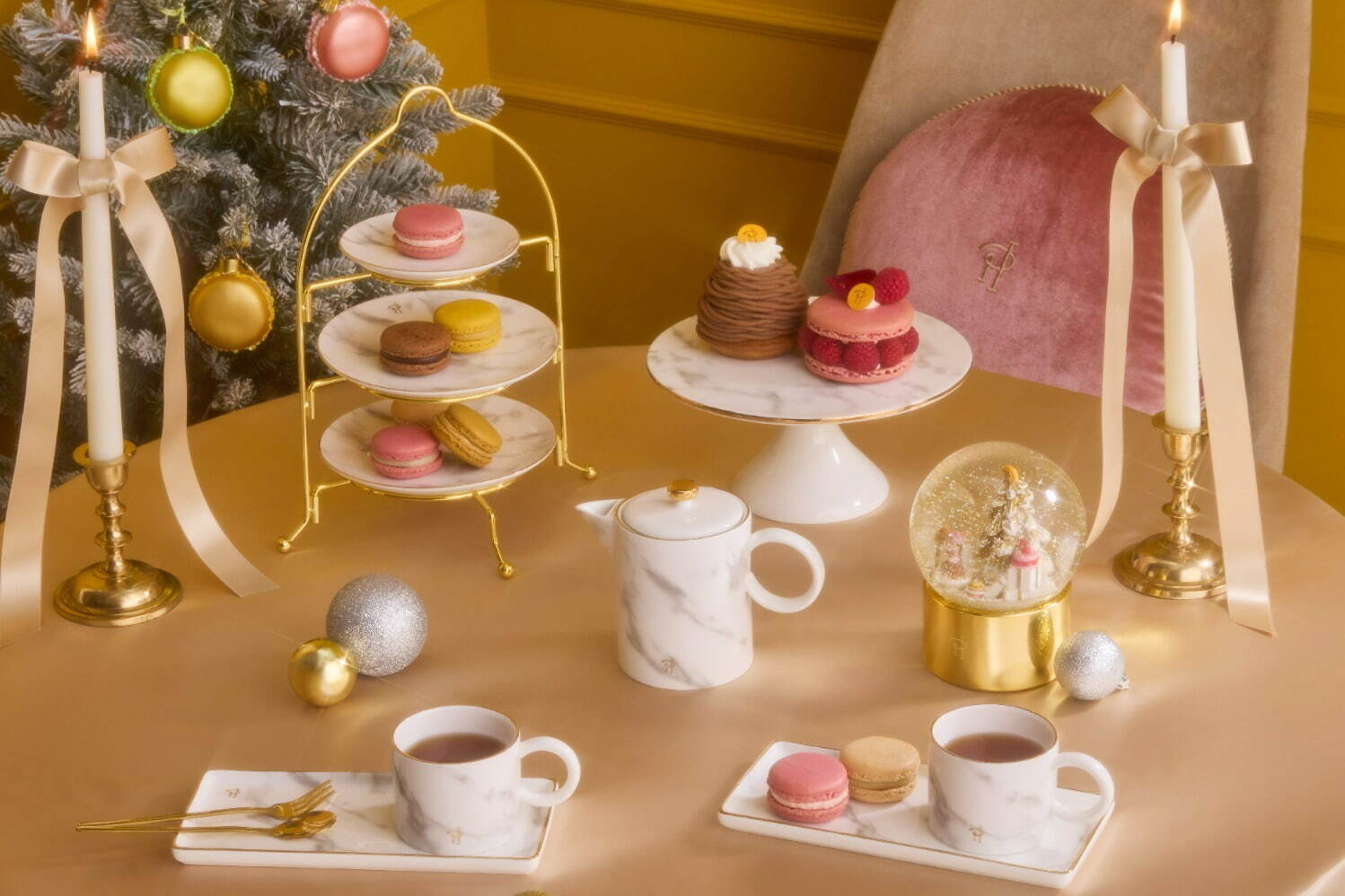 フランフラン「ピエール・エルメ・パリ」クリスマス雑貨、“マカロン