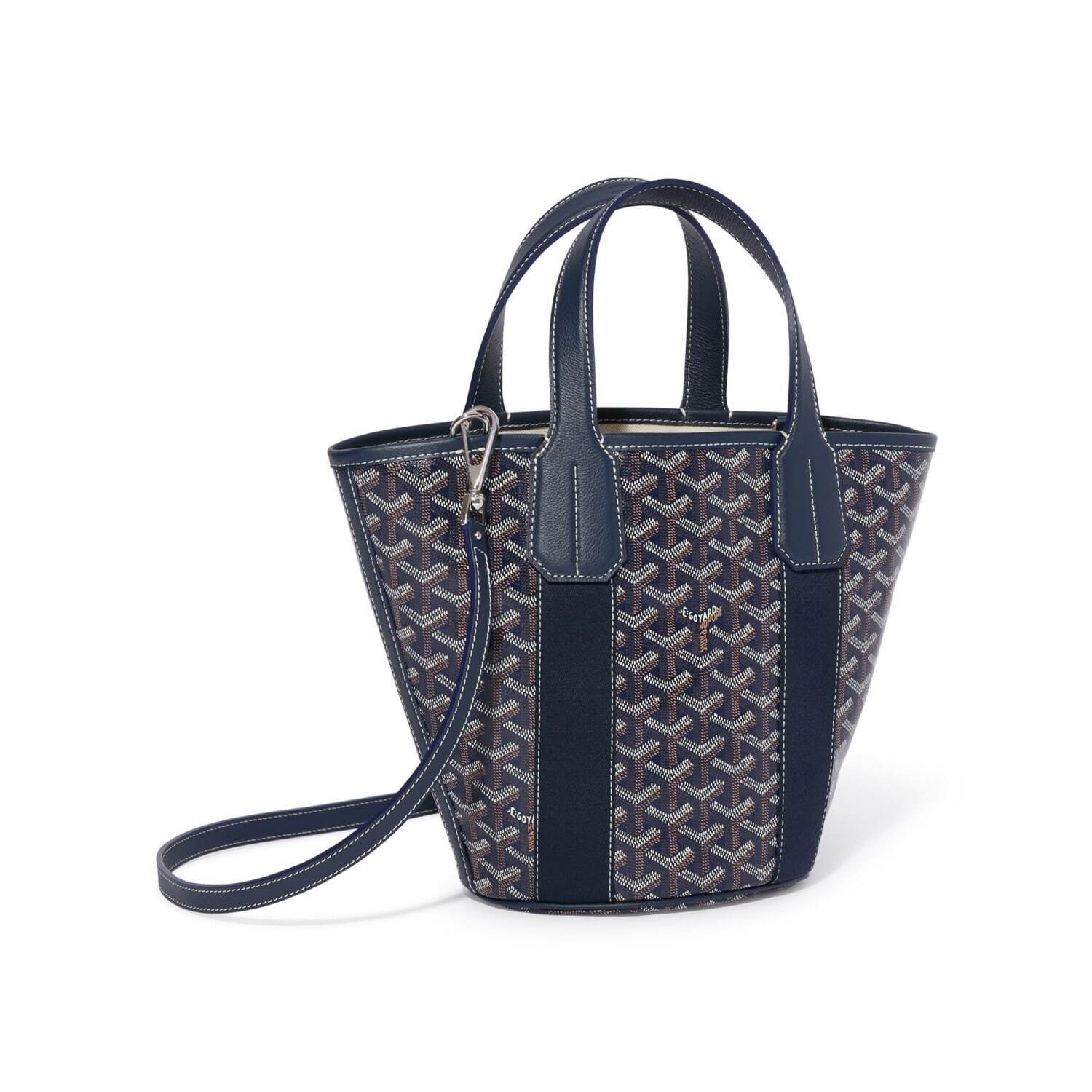 ヤ*ん様 【ゴヤール】 ネイビーモノグラムバッグ 正規品中敷き付き ヤ