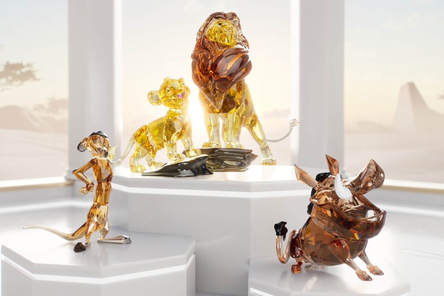 ライオンキング スカー ガラス細工 アリバスブラザーズ