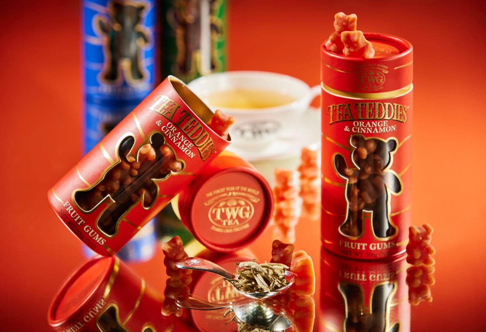 TWG シンガポール限定 ミニテディベア グミ ティー セット