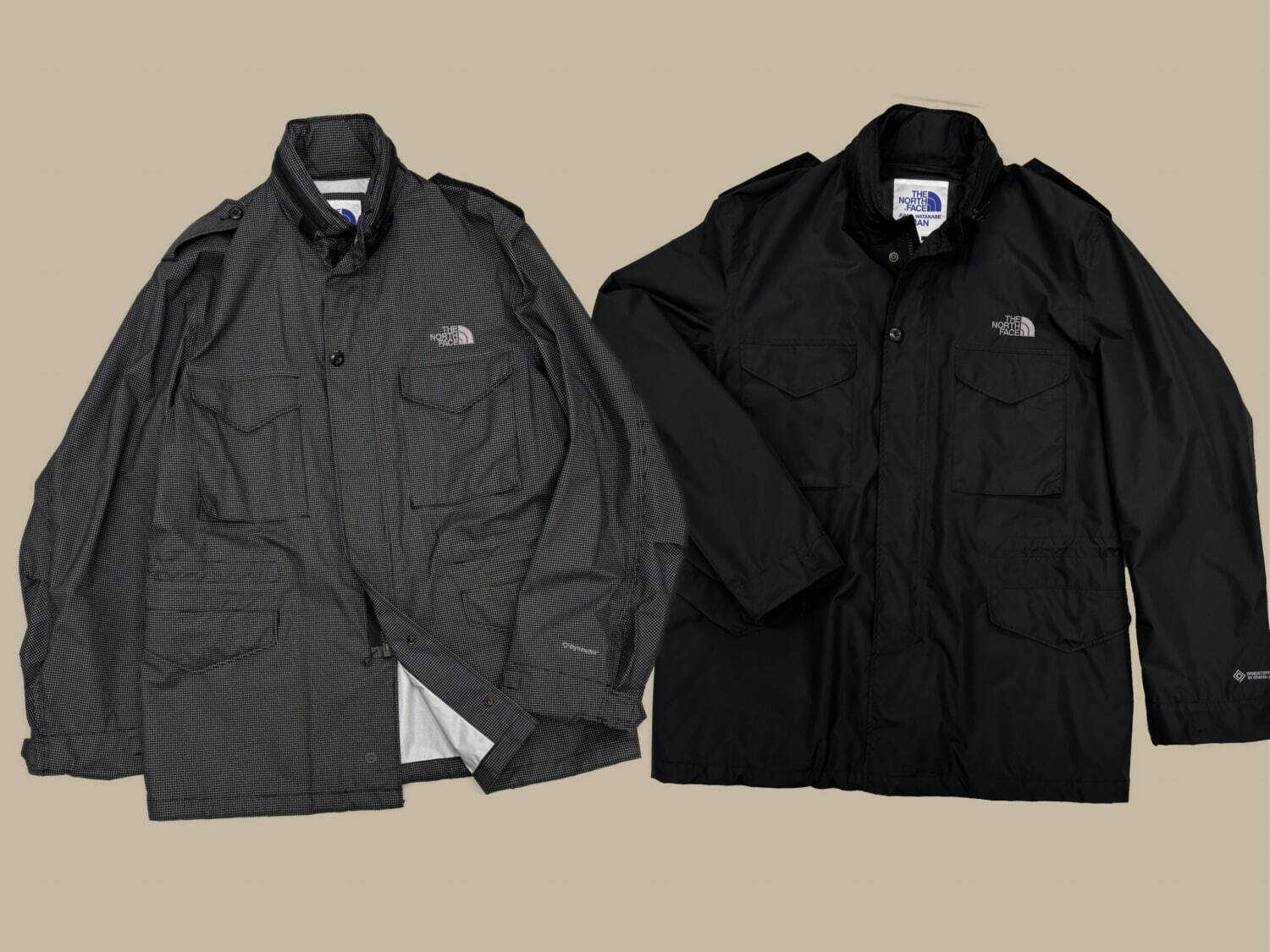 ザ・ノース・フェイス×アイ ジュンヤ ワタナべ マン、“ハイテク素材”の