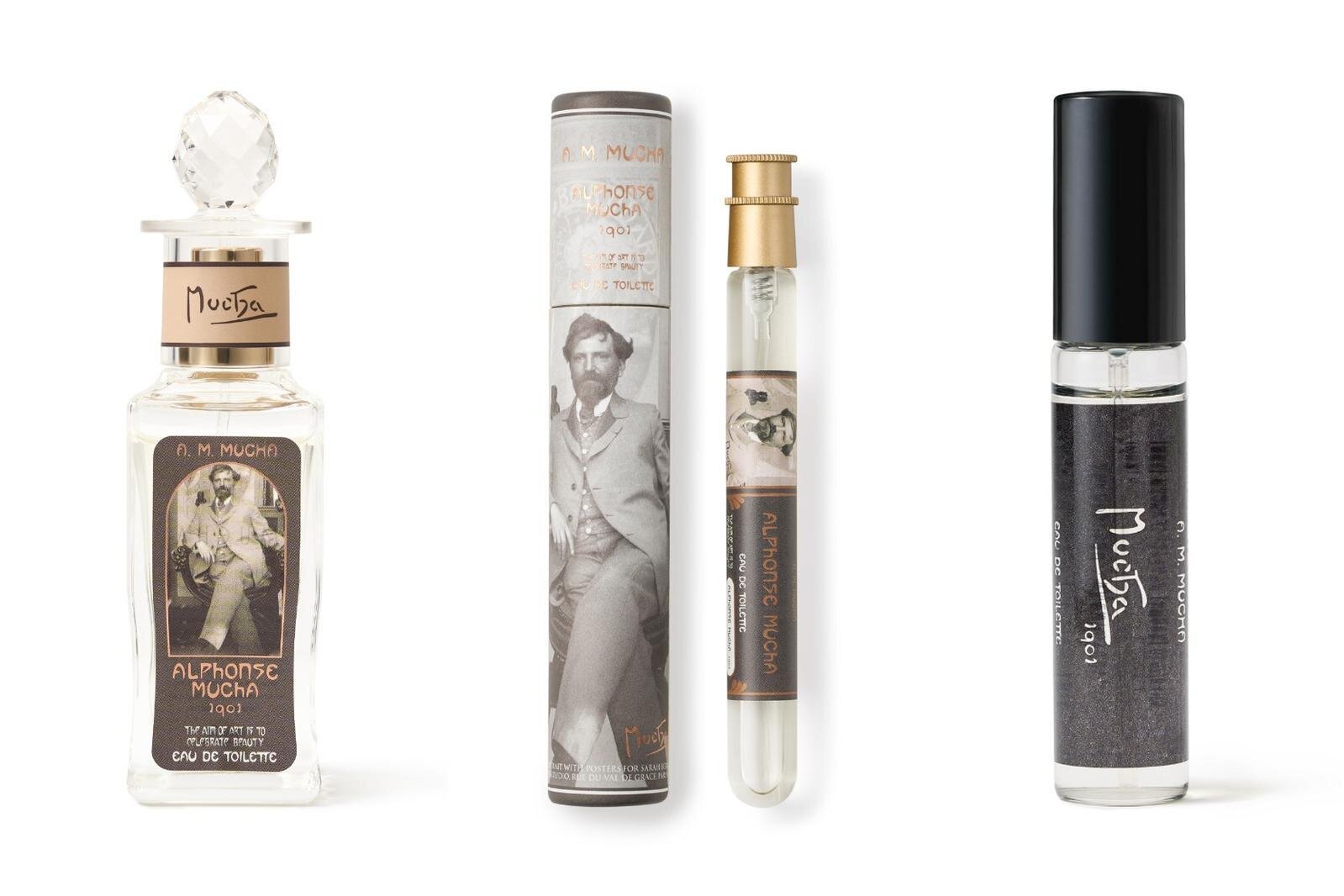 ミュシャ2026年春フレグランス「アルフォンス・ミュシャ 1901」”インク